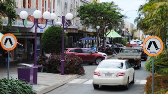 Mackay main street by ABC